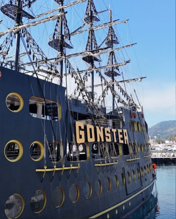 Gonster Pirate Boat Tour From Belek With Lunch & Drinks