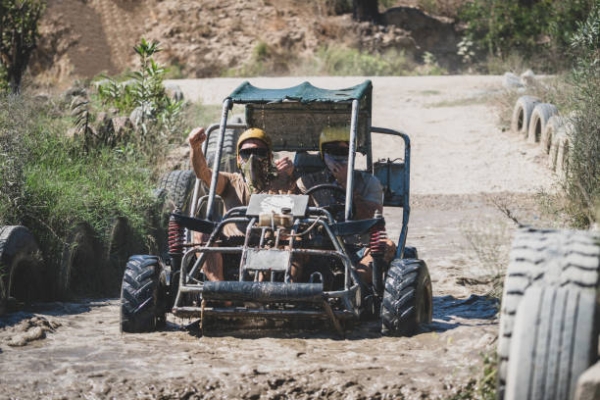 Buggy Safari + Rafting + Zipline