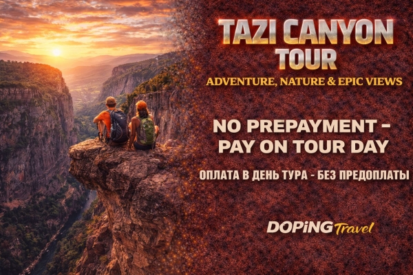 Tazi Canyon Tour from Alanya – Adventure, Nature & Epic Views