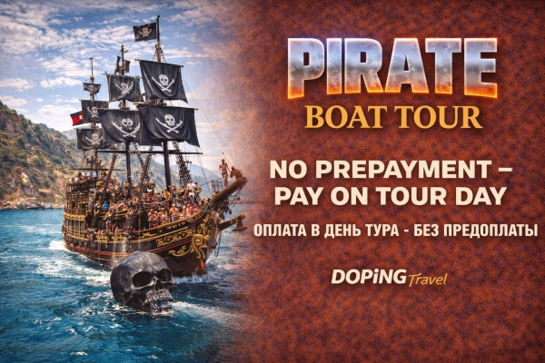 Ultimate Pirate Boat Adventure in Alanya – Fun, Swim & Party