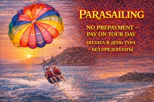 Parasailing in Antalya & Surrounding Areas – Fly High Above the Sea