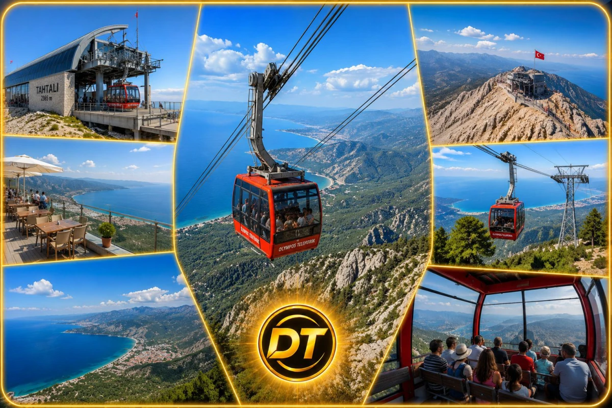 Olympos Teleferik Cable Car to Tahtalı Mountain from Belek – Ticket