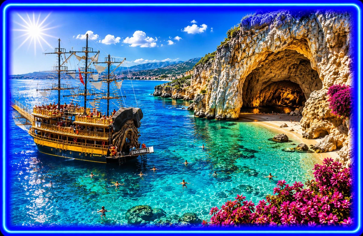 Rejs Piracki po Alanyi – Admiral Black | All Inclusive