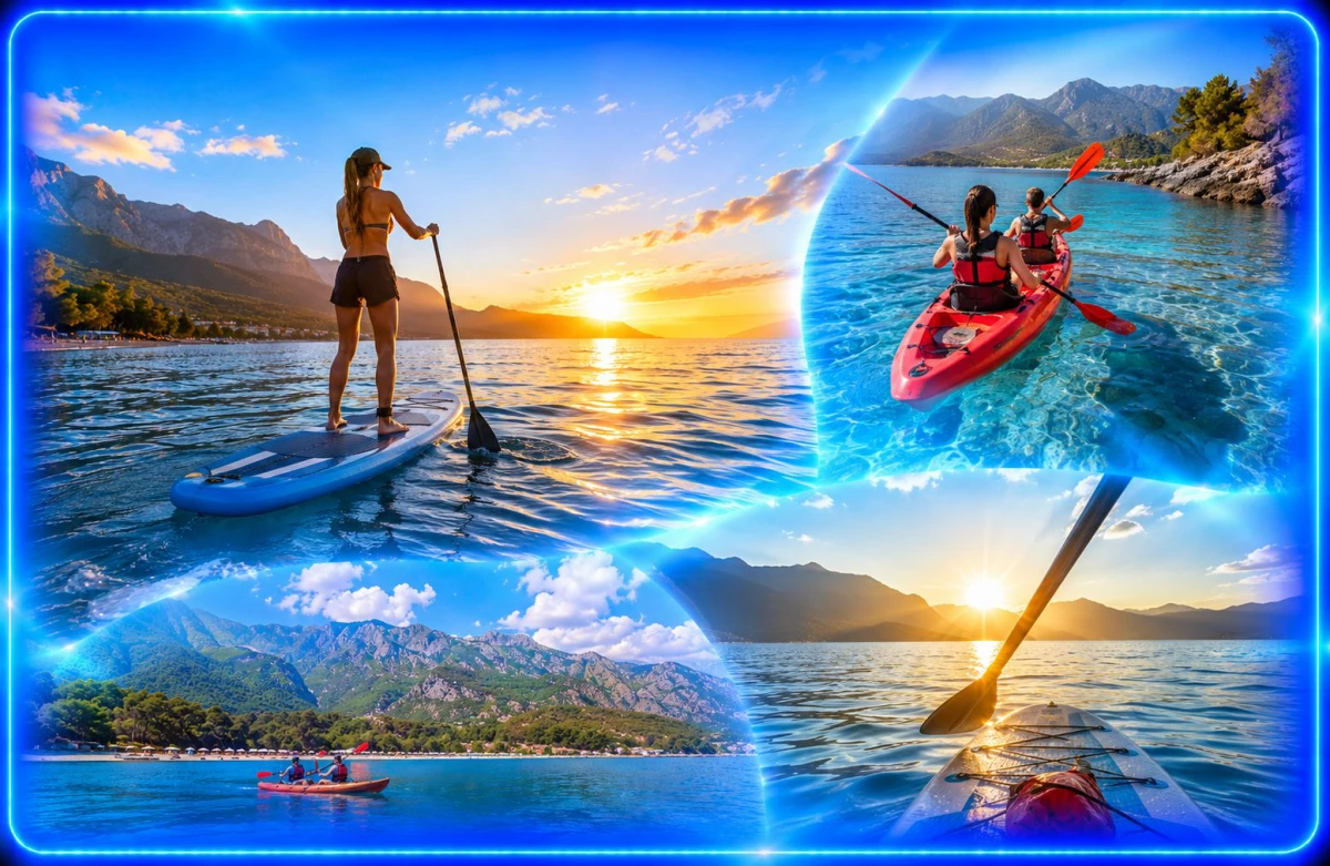 Kemer SUP & Canoe Adventure Tour | Paddle Along the Mediterranean Coast
