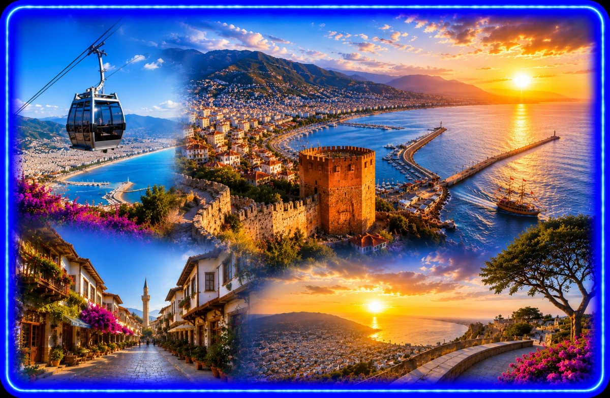 Alanya City Tour – Discover the Old Town, Castle & Stunning Sunset Views