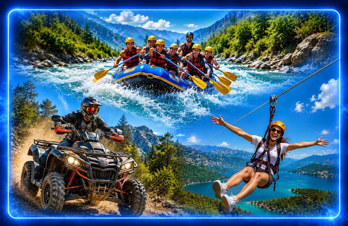 Rafting, Safari na Quadach i Przygoda na Zjeżdżalni | ATV, Rzeka i Adrenalina