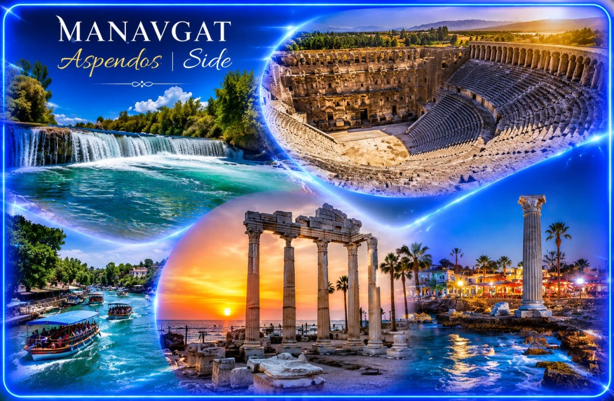 Side, Aspendos & Manavgat Waterfall Tour from Alanya | History, Culture & Nature