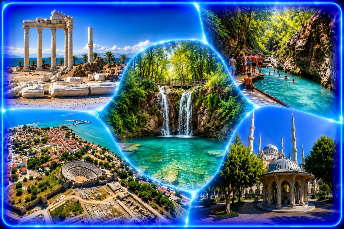 Side, Manavgat & Hidden Paradise Waterfall Tour | History, Nature & Culture