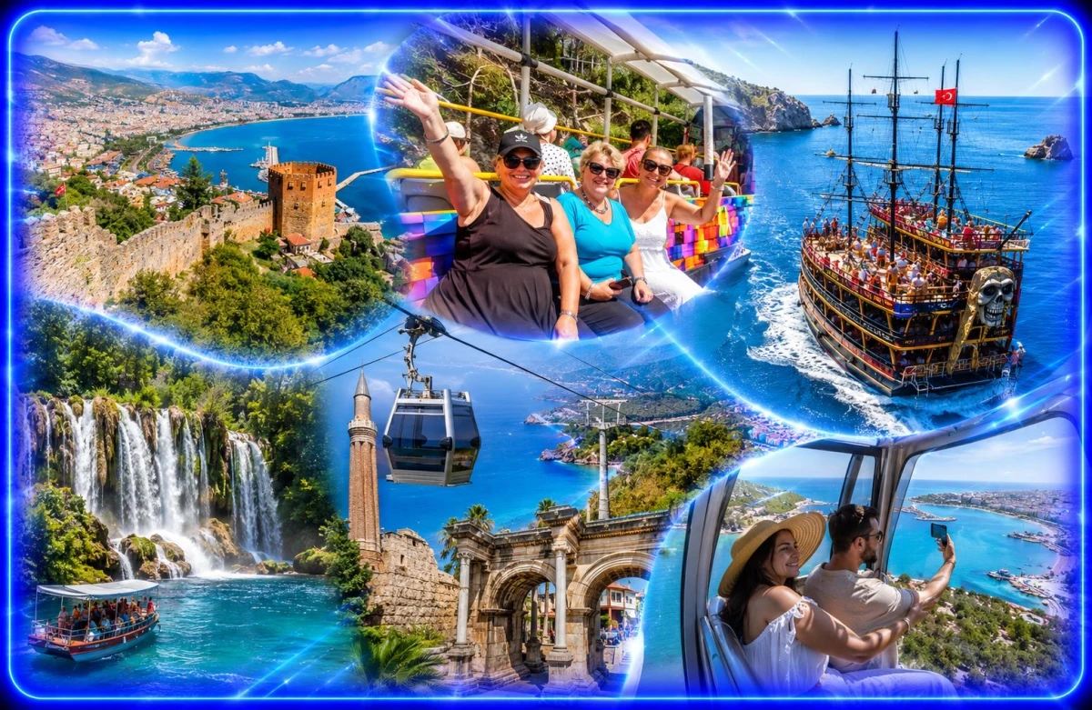 Combo Alanya Tour | City Tour & Pirate Boat Adventure