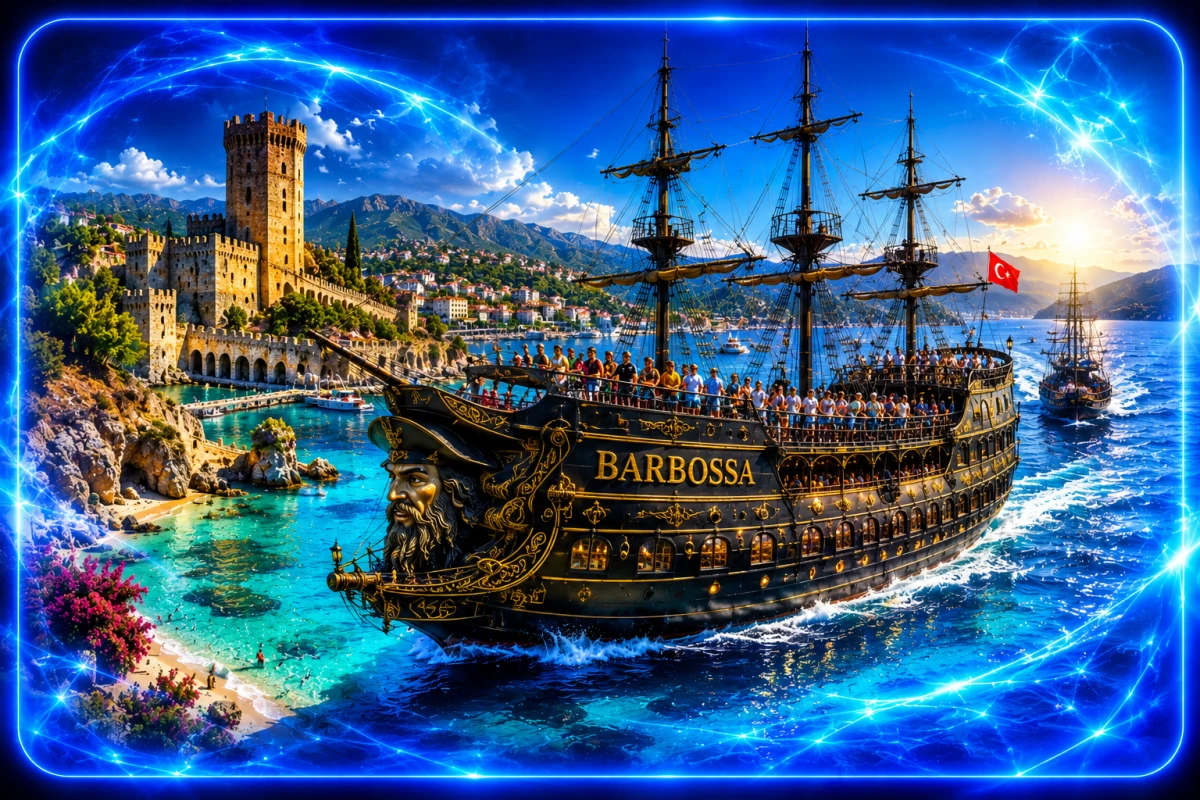 Barbossa Pirate Boat Tour | Alanya’s Ultimate Sea Adventure