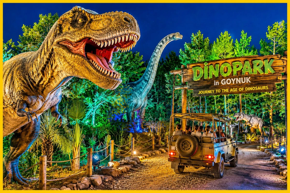 DinoPark in Goynuk – Journey to the Age of Dinosaurs!