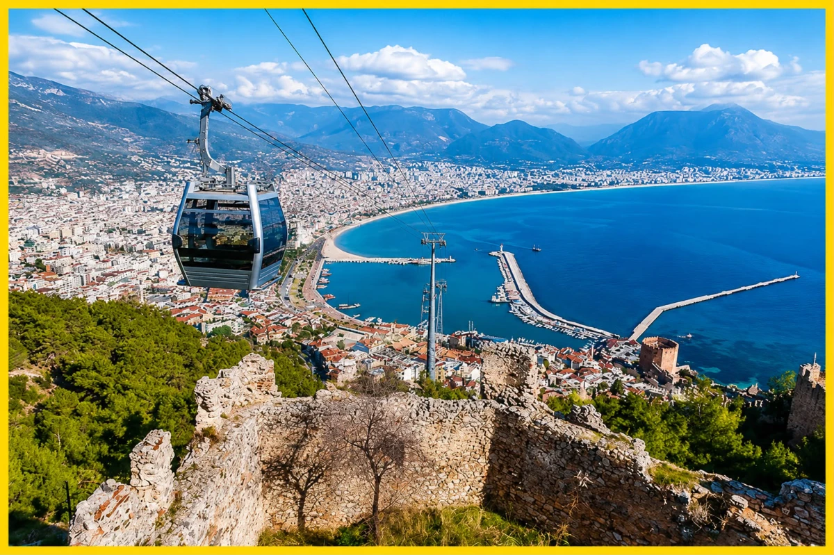 Alanya Mini City Tour – Castle, Cleopatra Beach & Sunset Panorama